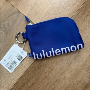 NEW lululemon card pouch